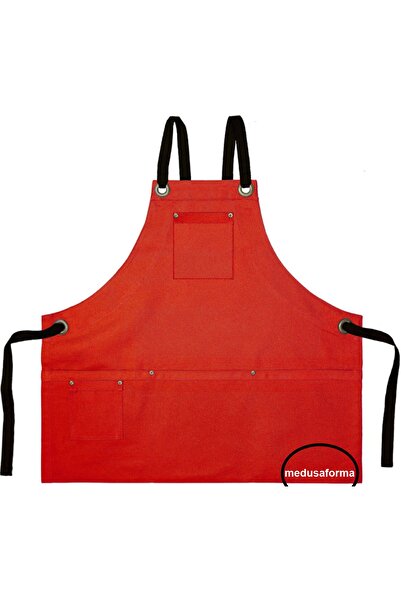 medusaforma مريلة مطبخ معلقة ماستر شيف مقهى مطعم الشيف النادل كوك تصفيف الشعر...