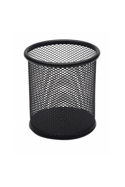 KRAF Μαύρη διάτρητη μεταλλική θήκη για στυλό - 475g