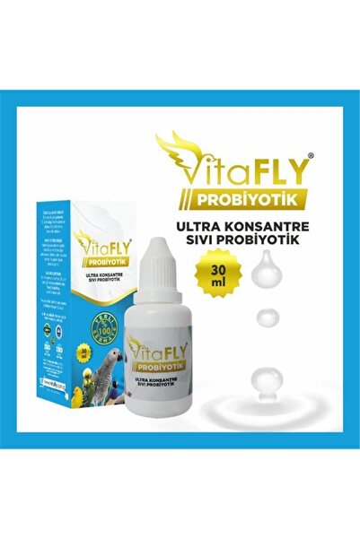 VİTAFLY Sıvı Probiyotik 30 Ml Kafes Kuşları Için