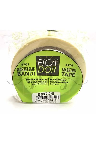 Picador Holment Strapless Masking Tape 25mm X 40 m