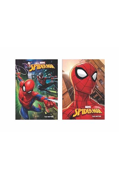KESKİN COLOR Keen Spiderman A/4 Upright Basic Letters Lovely Writing Notebook 40 Sheets