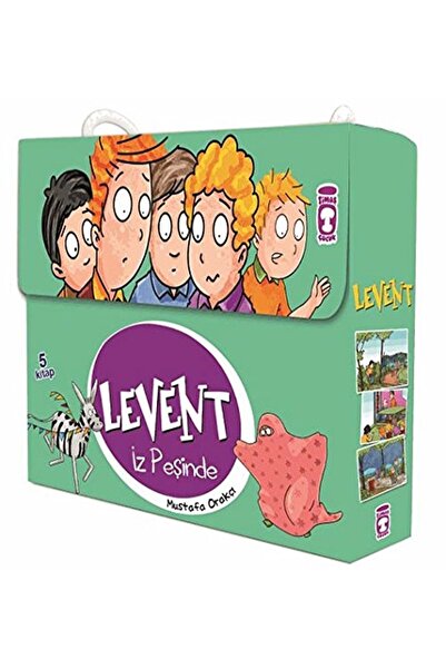 Timaş Çocuk Levent Iz Peşinde - 5 Kitap Takım-mustafa Orakçı
