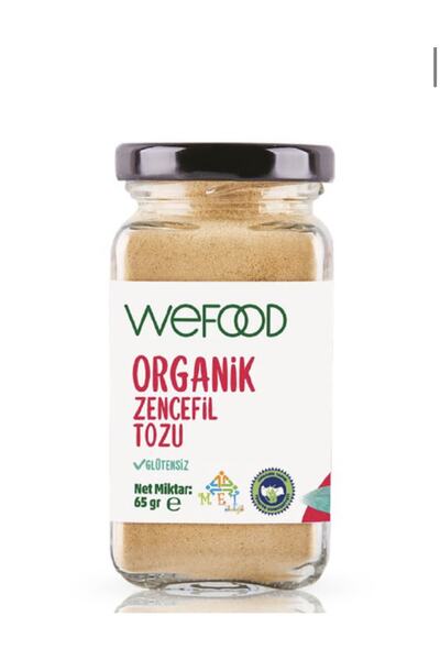 Wefood Organik Zencefil Tozu 65 Gr