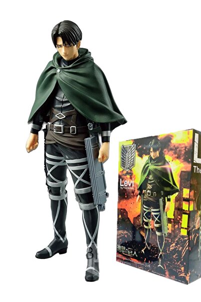 BANDAI Attack On Titan Anime Manga Figür - Levi Ackerman - 16 Cm - Kutulu