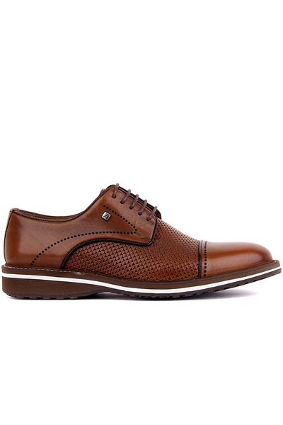 Fosco Lace-up Tan Leather Eva Men's Casual Shoes 9040 45 42