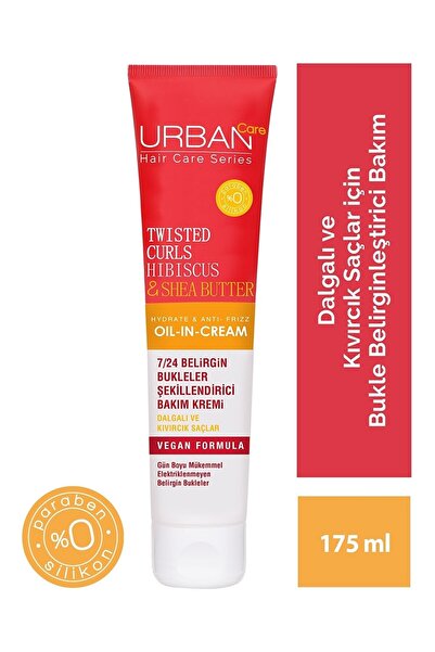 Urban Care Keyonline Care Twisted Curls Hibiscus & Shea Butter Durulanmayan B...