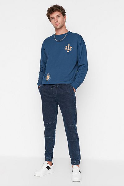 Trendyol Collection Jeans - Navy blue - Joggers
