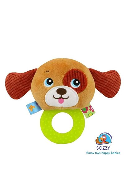 Toys Sozzy Rattle Teether My Dog Szy208