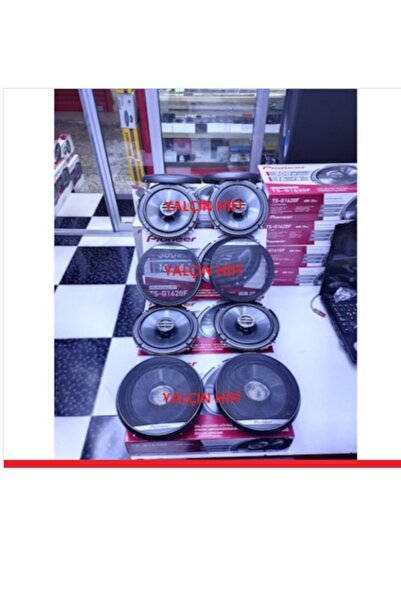 YALÇIN Pioneer Ts-g1620f Çifti 600w 80rms Yeni Seri 16cm Tweeterli 2ad 2yıl G...