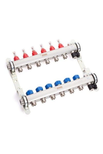 Rehau Oda Termostat Kontrollü Paslanmaz Çelik Kollektör(16x2 Mm Rekor Dahildir.)