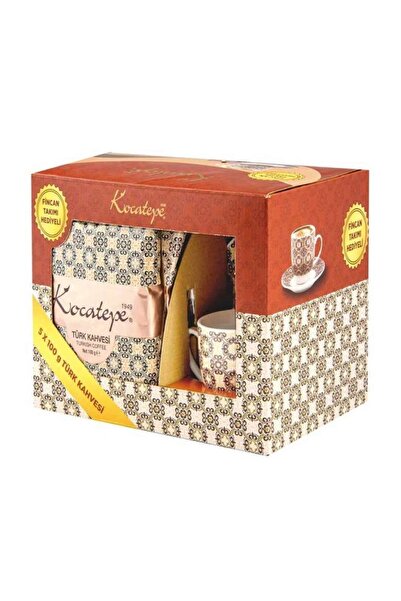 KOCATEPE KAHVE Kocatepe Türk Kahvesi 5x100 G Fincan Hediyeli