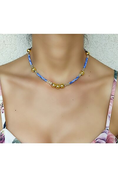 elinasaccessories Özel Tasarım Pembe Sedef Taşlı 14k Altın Kaplama El Yapımı ...