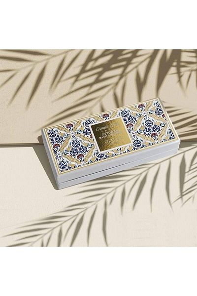Olivos Ottoman Series Pattern 2 Olive Oil Soap + Granular Soap 250 Gr + 100 Gr