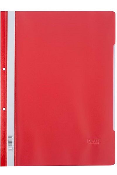 KRAF Pack of 50 Red Ring Binders