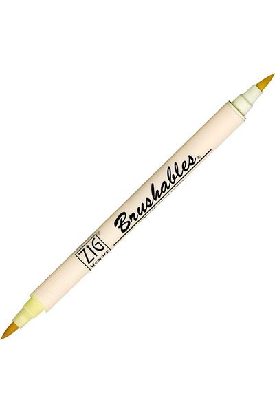 Zig Zig Brushables Ms-7700 Butter 502 Marker Pen