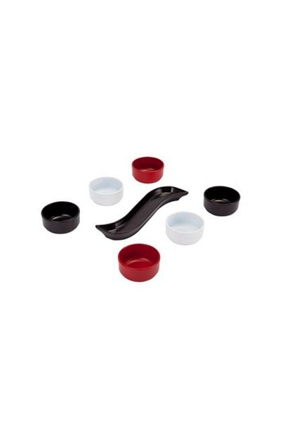 Mizan 2 Pieces Breakfast Cookie Set 7 Pieces Acrylic