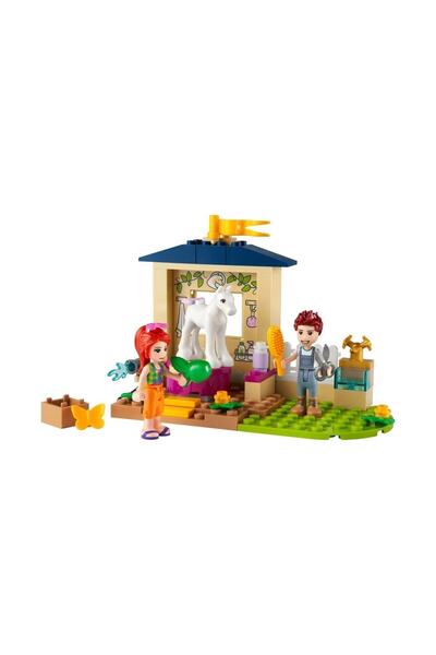 LEGO 41696 Friends Midilli Yıkama Ahırı, 60 Parça +4 Yaş