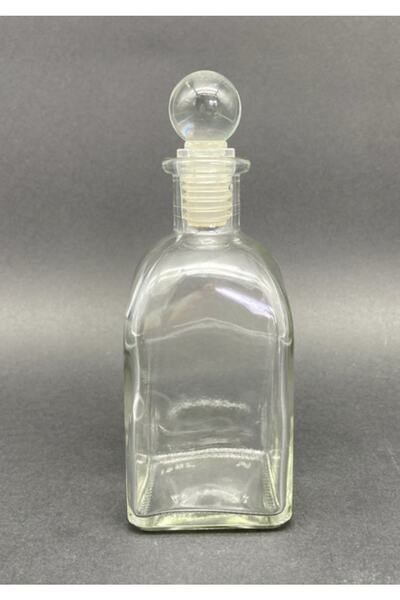 Pause Art Home 250 Cc Frask Köşeli Cam Esans Şişesi - 250 Ml Frask Esans - Pa...