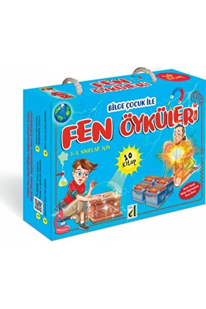 Damla Yayınevi 3. Ve 4. Sınıf Fen Öyküleri Hikaye Seti (10 Kitap)