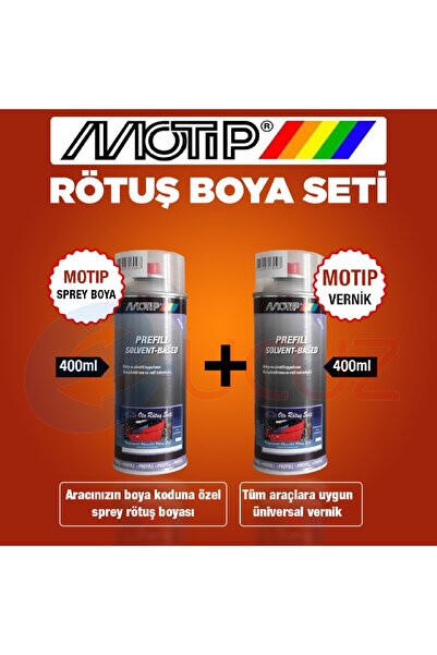 Genel Markalar Aracınızın Boya Koduna Özel Sprey Full Boya Seti Boya Vernik A...