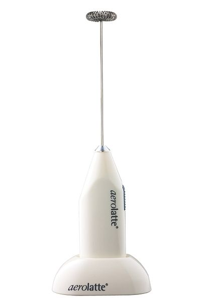 aerolatte Original Non-Steam Coffee / Milk Frother with Stand Ivory