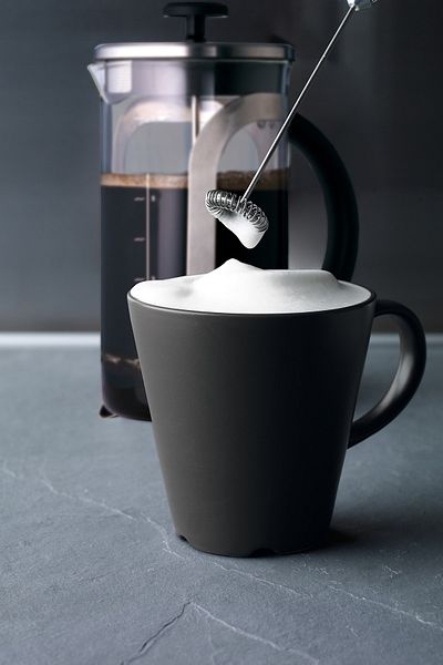 aerolatte Non-Steam Coffee / Milk Frother with Stand White