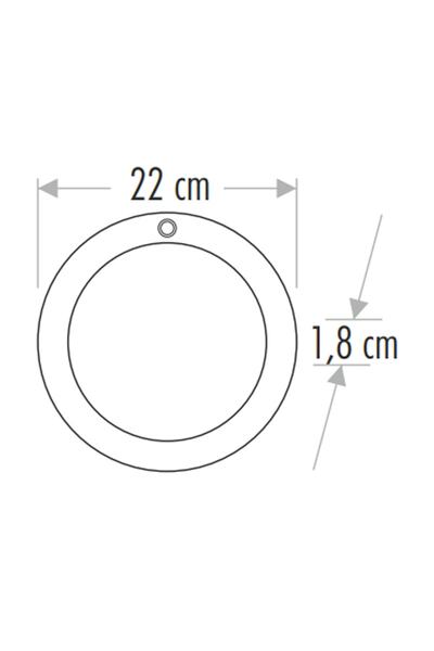 Cata Ct 9247 Ultra Slim Sensörlü Tavan (GECE-GÜNDÜZ AYARLI) Beyaz Işık