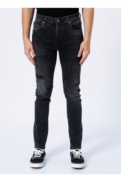 Bad Bear Normal Waist Skinny Fit Gray Men's Denim Trousers 22.01.70.004_xavier Jeans
