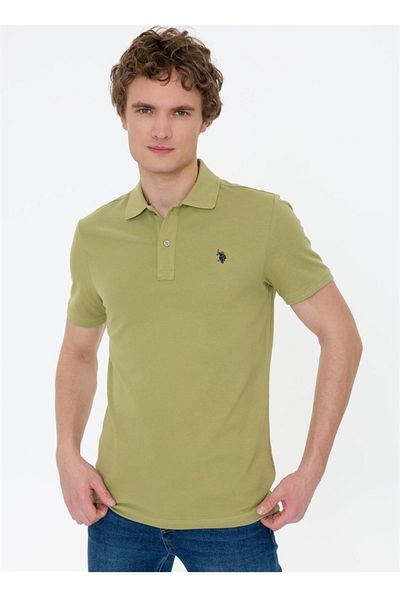 U.S. Polo Assn. Polo Neck Nil Slim Fit Pocketless Men's T-Shirt
