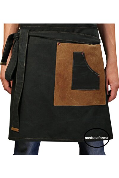 medusaforma مريلة مطبخ بيلدن ماستر شيف مقهى مطعم الشيف النادل كوك تصفيف الشعر...