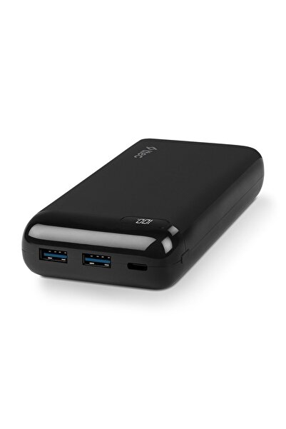 Ttec Powerslim Lcd 20.000 Mah 2x Usb 1x Tpe-c Taşınabilir Şarj Aleti / 20000 Powerbank Usb-c