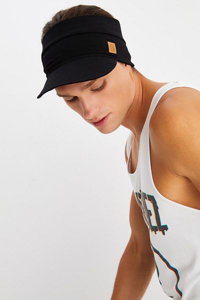 Butikgiz Men's UV Protective Cotton Combed Tennis Golf Style Visor Hat Visor - Anti-sweat