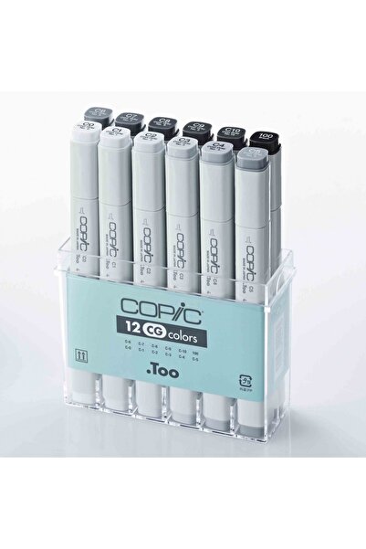 Copic Marker Pen Gray Tones Set of 12