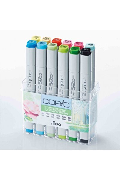 Copic Marker Pen Spring Colors Set of 12