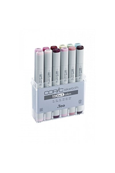 Copic Sketch Set of 12 Ex-1