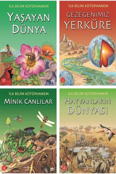 TÜRKİYE İŞ BANKASI KÜLTÜR YAYINLARI Ilk Bilim Kütüphanem Hayvanların Dünyası,...