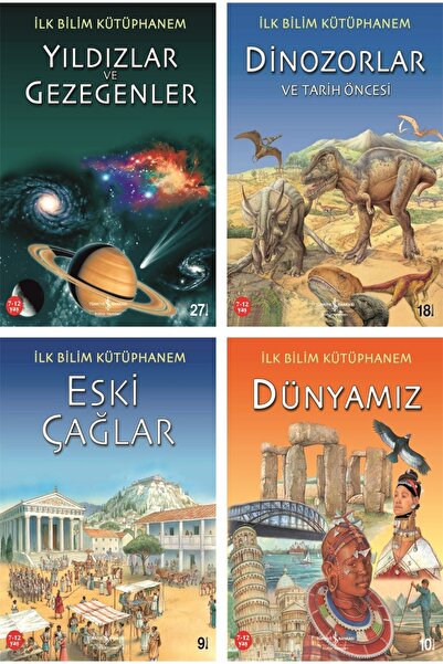 TÜRKİYE İŞ BANKASI KÜLTÜR YAYINLARI Ilk Bilim Kütüphanem Dünyamız, Eski Çağla...