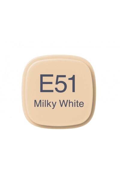 Copic قلم ماركر E51 أبيض حليبي