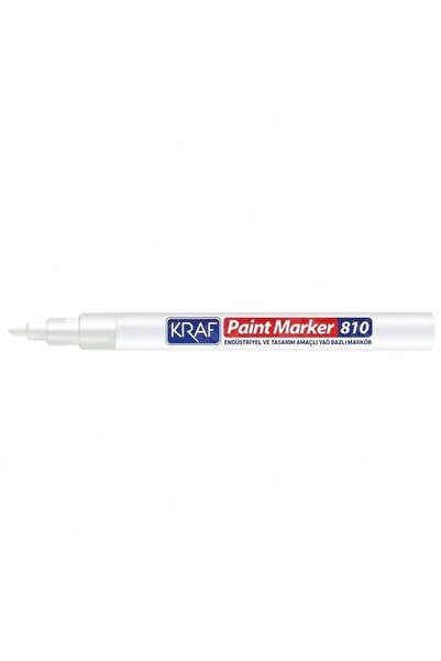 KRAF Paint Endüstriyel Amaçlı Markör 830 Beyaz