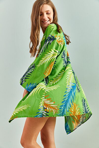 Bianco Lucci Dámské kimono s květinovým vzorem