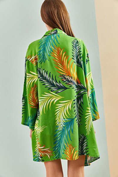 Bianco Lucci Dámské kimono s květinovým vzorem