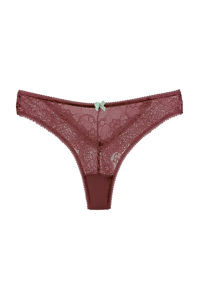 HNX 3-Piece Lace Thong Women's Panties