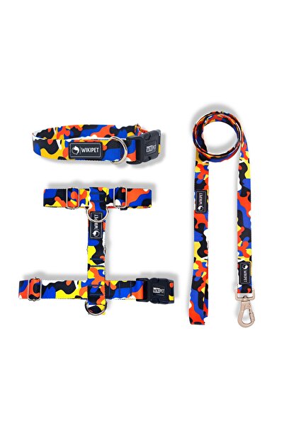 Wikipet Sunset Köpek Tasma Seti