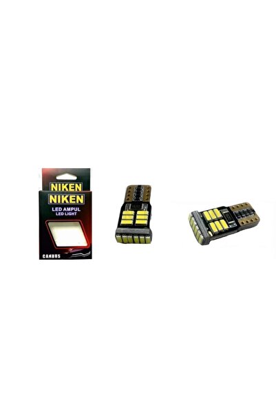 Niken T10 W5w 18 Ledli Mini Tavan/park/palaka/iç Aydınlatma Led Ampulü