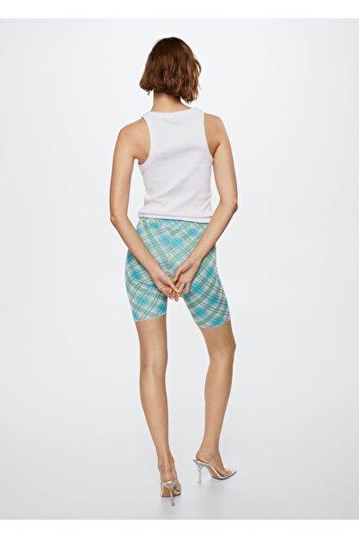 MANGO Woman Triko Biker Şort