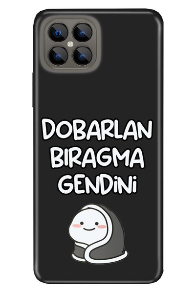 omix X600 Kılıf Silikon Tioserisi Desenli Resimli - Dobarlan Bıragma Gendini
