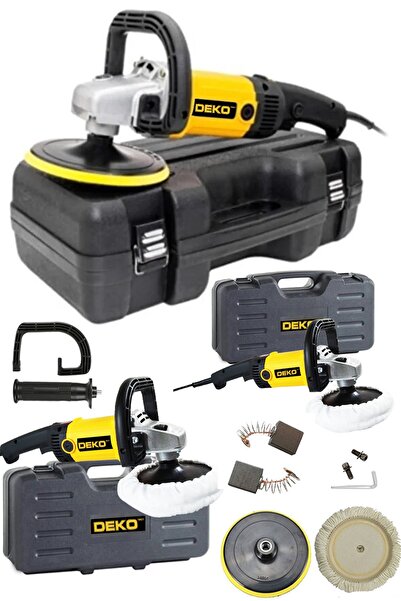 DEKO TURKEY Bakır Sargı Metal Dişli Sistem Devirli Polisaj Zımpara Cila Pasta...