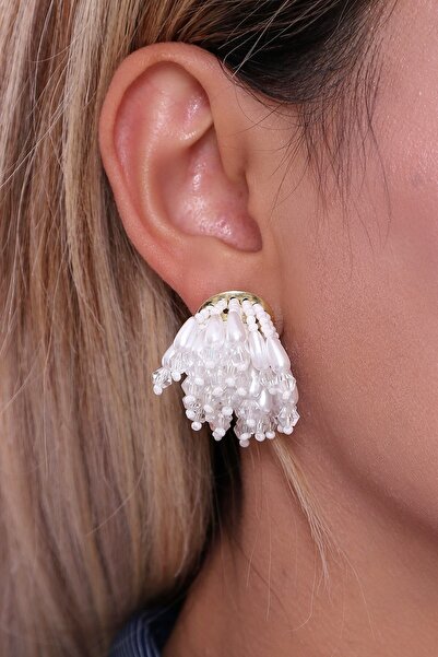 Bhs life 925 Ayar Gümüş Püskül Küpe