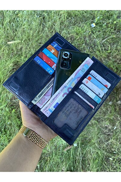 ÖZTÜRK DERİ Genuine Leather Portfolio Wallet & Card Holder with Multiple Card...