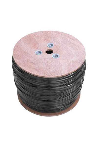 S-LINK Sl-cat609 Cat6 305 Mt 23 Awg Siyah Makaralı Outdoor Kablo